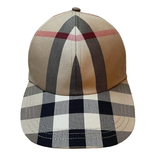 Pre-owned Burberry Hat In Multicolour