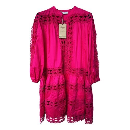 Pre-owned Devotion Twins Mid-length Dress In Pink