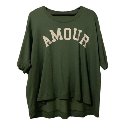 Pre-owned Zadig & Voltaire T-shirt In Green
