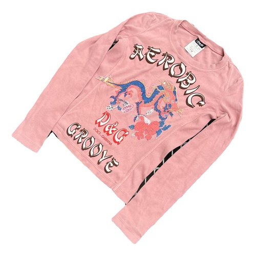 Pre-owned D&g T-shirt In Pink