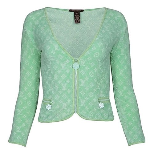 Pre-owned Louis Vuitton Cardigan In Green