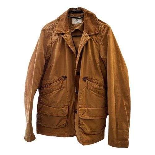 Pre-owned Aigle Vest In Camel