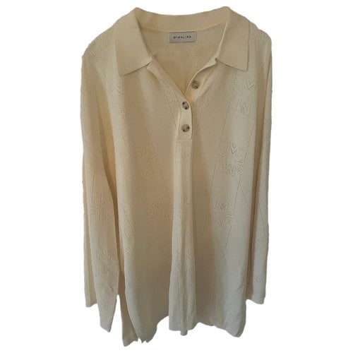 Pre-owned By Malina Jumper In Beige