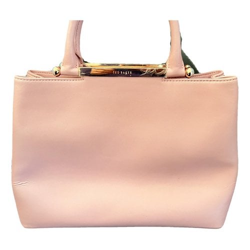 Pre-owned Ted Baker Leather Satchel In Pink