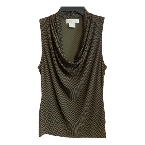 Pre-owned Michael Kors Tunic In Green