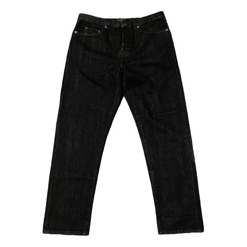 Pre-owned Valentino Jeans In Black