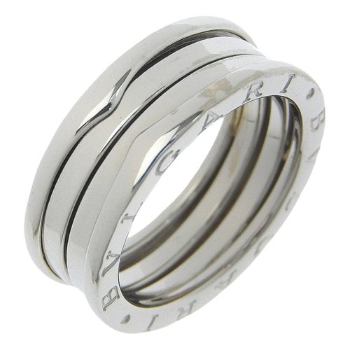 Pre-owned Bvlgari White Gold Jewellery In Silver
