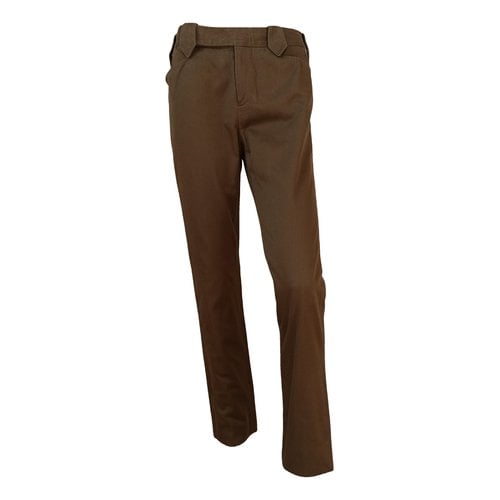 Pre-owned Gucci Chino Pants In Green