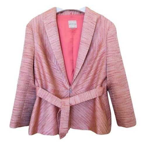 Pre-owned Delpozo Jacket In Pink
