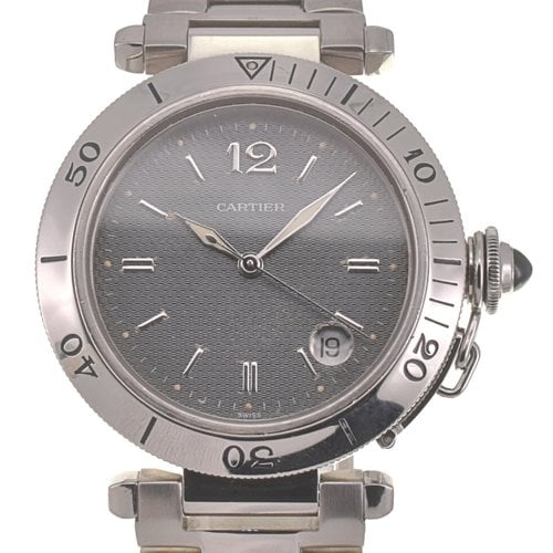 Pre-owned Cartier Pasha Watch In Grey