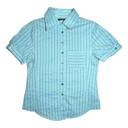 Pre-owned Patrizia Pepe Shirt In Turquoise