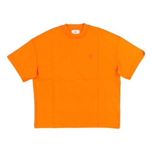 Pre-owned Ami Alexandre Mattiussi T-shirt In Orange