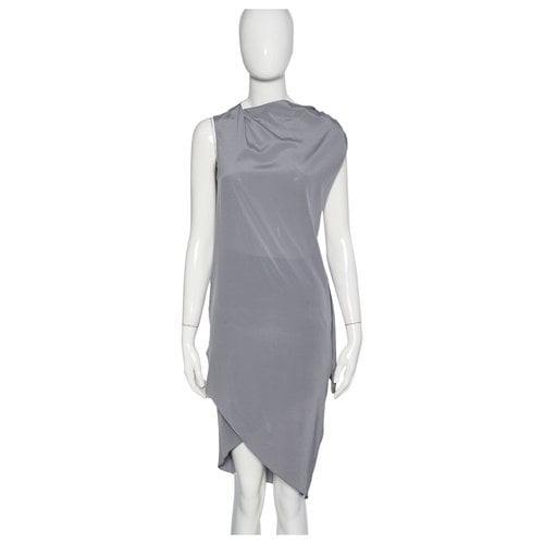 Pre-owned 3.1 Phillip Lim / フィリップ リム Silk Mid-length Dress In Grey