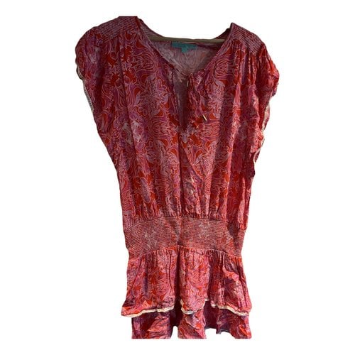 Pre-owned Melissa Odabash Mini Dress In Pink