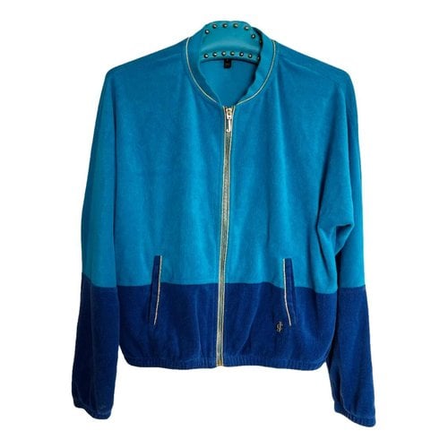 Pre-owned Juicy Couture Biker Jacket In Blue