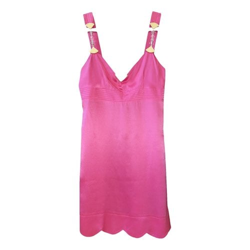 Pre-owned See By Chloé Silk Mid-length Dress In Pink