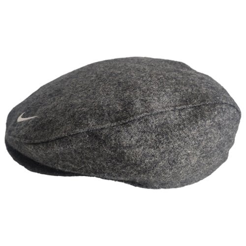 Pre-owned Nike Wool Hat In Grey
