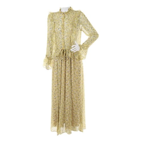 Pre-owned Zadig & Voltaire Maxi Dress In Yellow