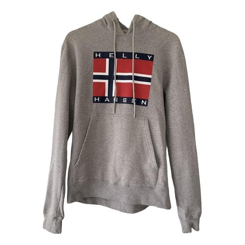 Pre-owned Helly Hansen Sweatshirt In Grey