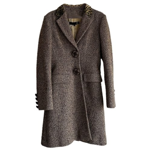 Pre-owned Roberto Cavalli Wool Coat In Other