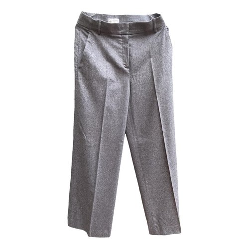 Pre-owned Colombo Wool Large Pants In Grey