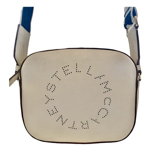 Pre-owned Stella Mccartney Vegan Leather Handbag In White