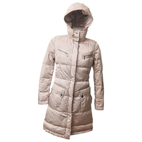 Pre-owned Add Puffer In White