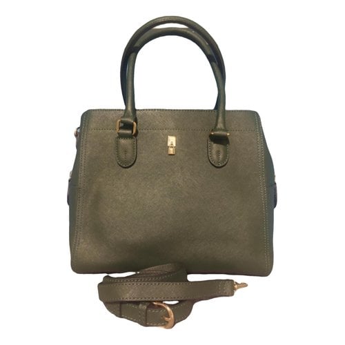 Pre-owned Brera Leather Crossbody Bag In Green