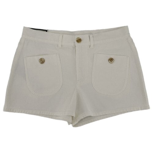 Pre-owned Gucci Shorts In White