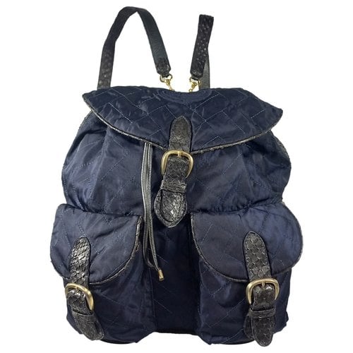 Pre-owned Colombo Backpack In Blue