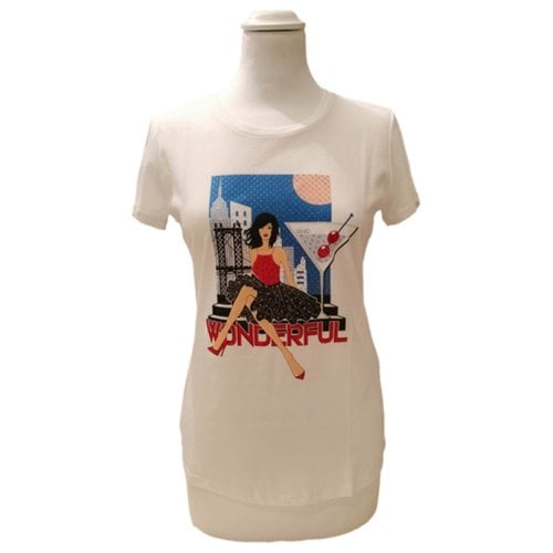 Pre-owned Liujo T-shirt In White