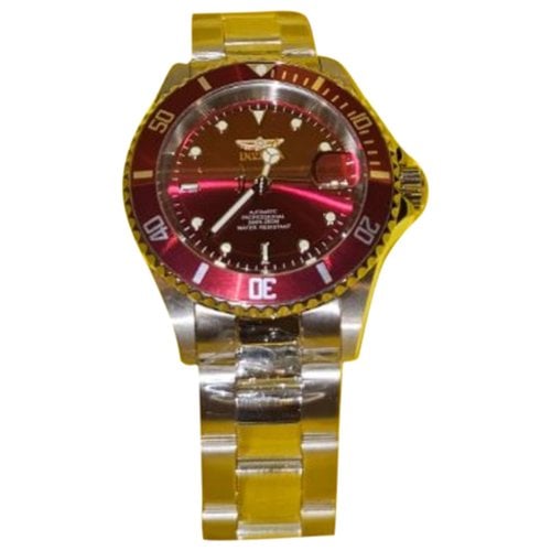 Pre-owned Invicta Watch In Red