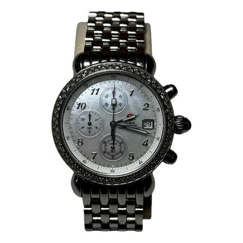 Pre-owned Michele Silver Watch