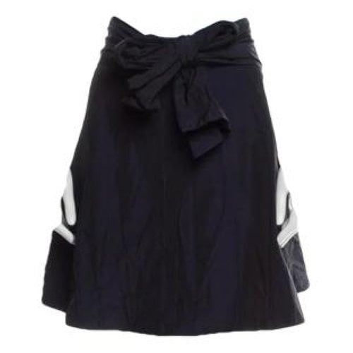 Pre-owned Stella Mccartney Mini Skirt In Blue