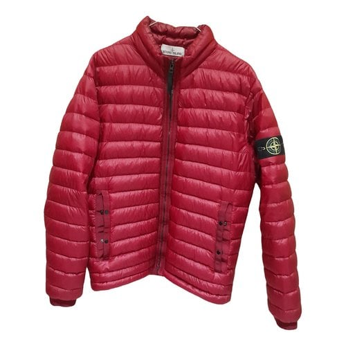 Pre-owned Stone Island Jacket In Red