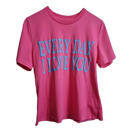 Pre-owned Alberta Ferretti T-shirt In Pink