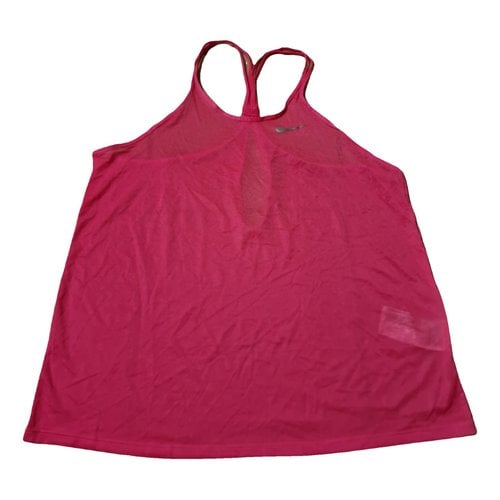 Pre-owned Nike Vest In Pink