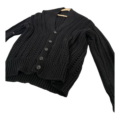 Pre-owned Ann Demeulemeester Wool Knitwear & Sweatshirt In Black
