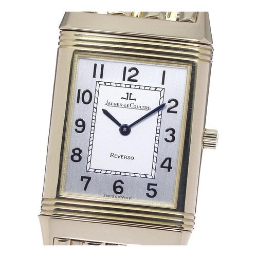 Pre-owned Jaeger-lecoultre Gold Watch In Silver