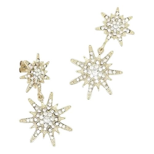 Pre-owned Christian Lacroix Earrings In Silver
