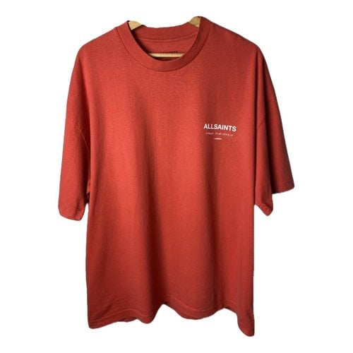 Pre-owned Allsaints T-shirt In Red