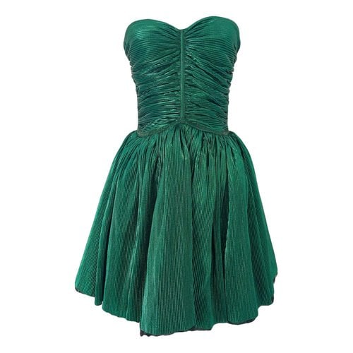 Pre-owned Bronx And Banco Mini Dress In Green