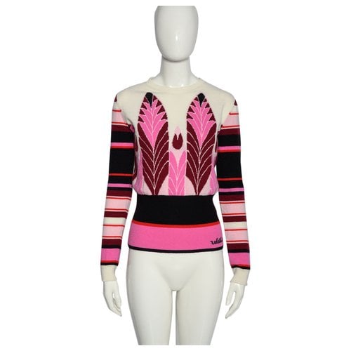 Pre-owned Valentino Wool Jumper In Multicolour