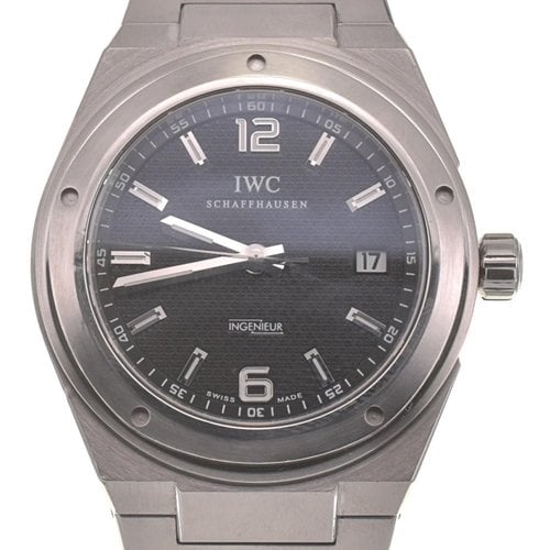Pre-owned Iwc Schaffhausen Watch In Black