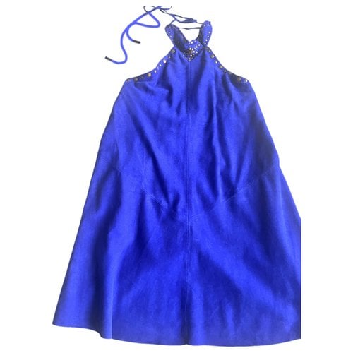 Pre-owned Plein Sud Mid-length Dress In Blue