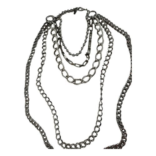 Pre-owned Max Mara Necklace In Metallic