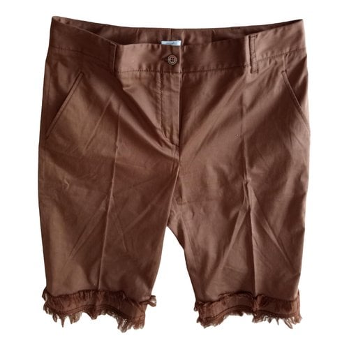 Pre-owned Malo Short Pants In Brown