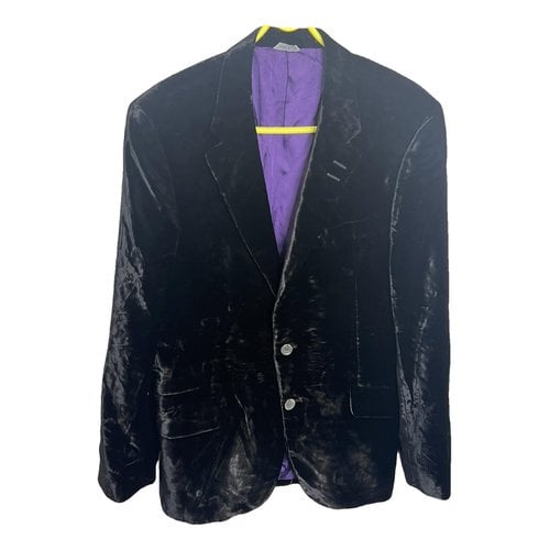 Pre-owned Paul Smith Velvet Suit In Black