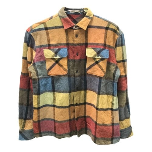 Pre-owned Bottega Veneta Wool Shirt In Multicolour
