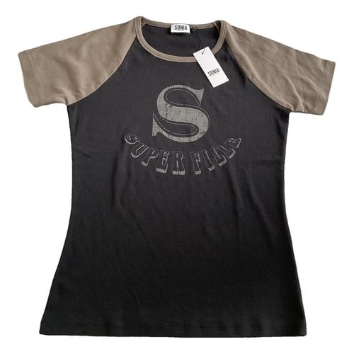 Pre-owned Sonia By Sonia Rykiel T-shirt In Black